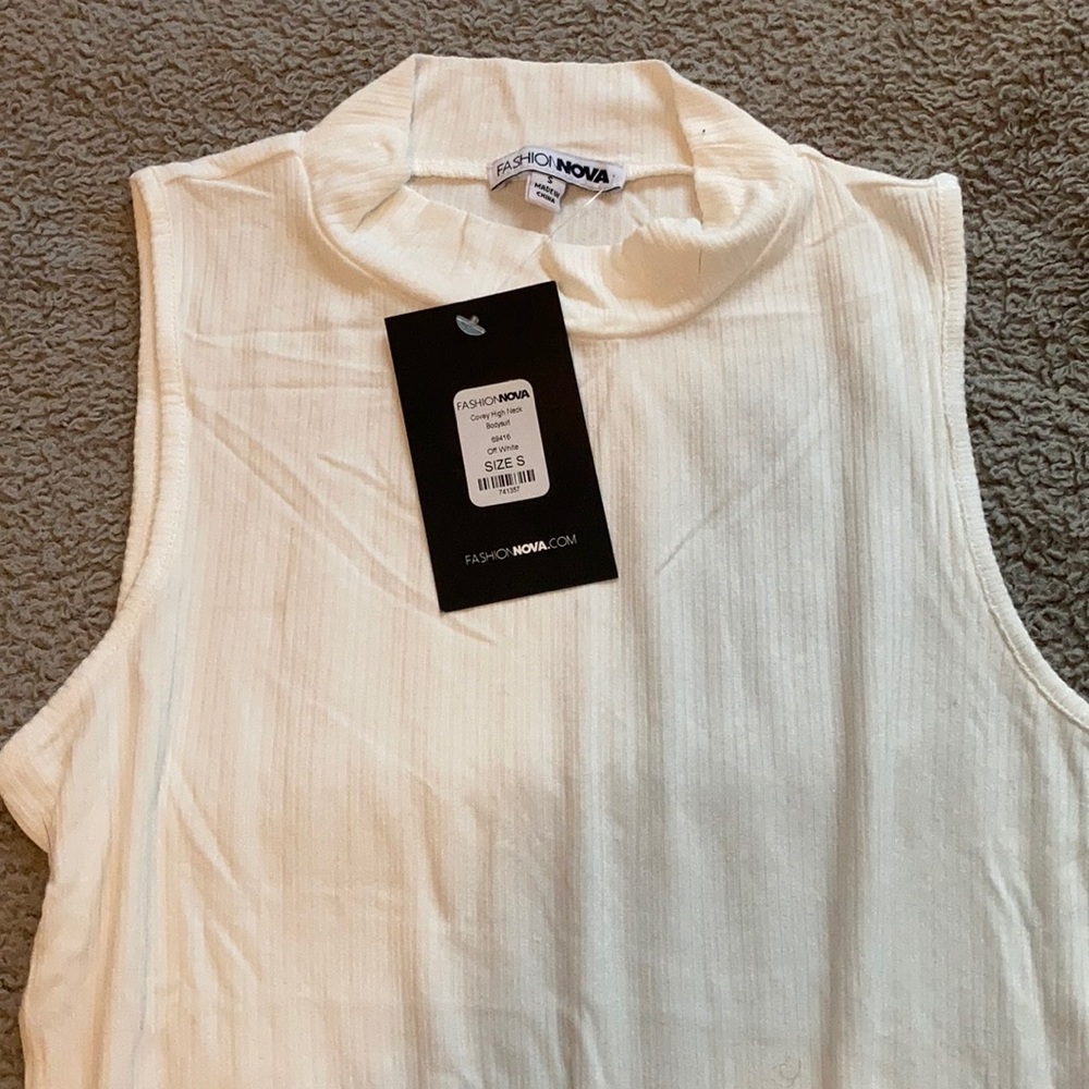 Body suit off white